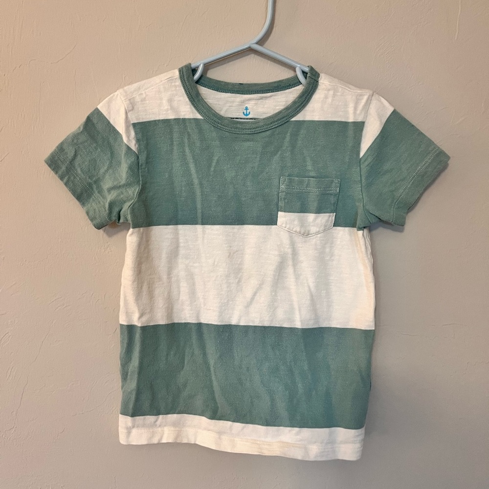 Crewcuts J. Crew boys striped t-shirt (4/5) XS